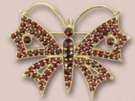 Brošňa v tvare motýľa.Krásne dizajnovaný šperk uchváti a zaujme.