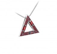 2010: moderná trojuholníková kolekcia - Náhrdelník 1114