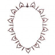 Majestátny strieborný náhrdelník 1418